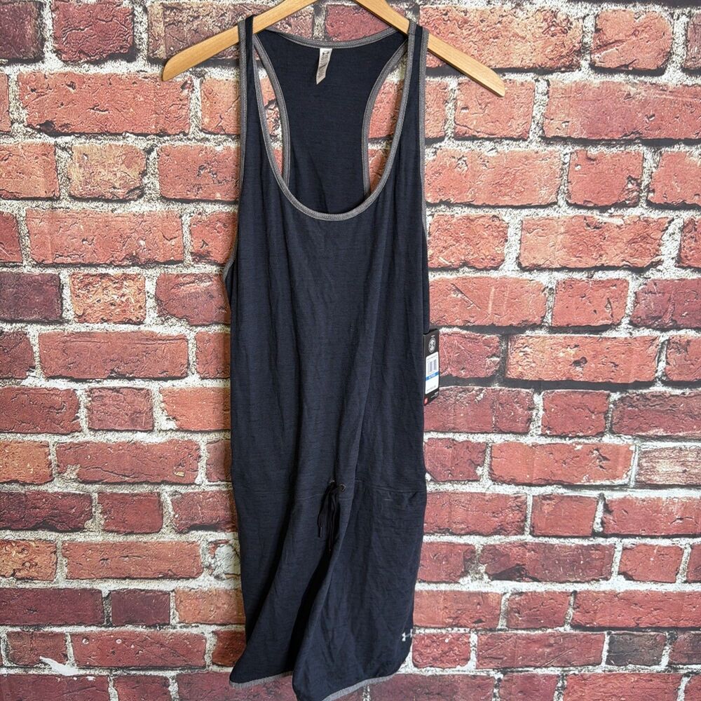 Under Armour UA Performance Tank Dress, Women's XL Blue NEW NWT